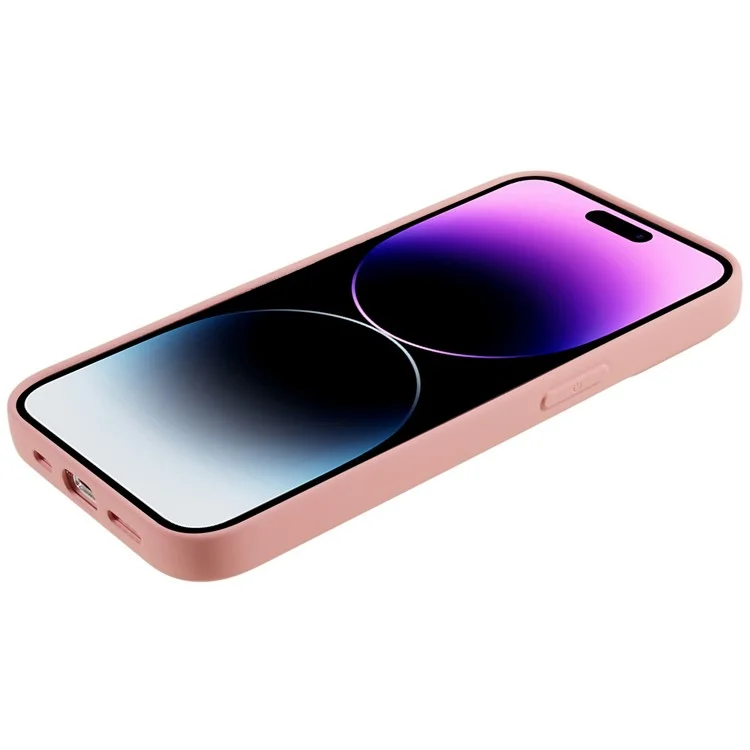 Capa de Telefone TPU para iPhone 14 Pro Max, Espessura de 2,0 mm, Capa Protetora Anti-Arranhões - Rosa