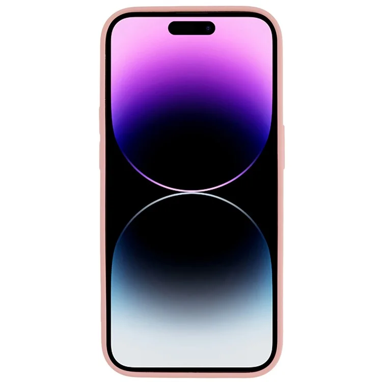 Capa de Telefone TPU para iPhone 14 Pro Max, Espessura de 2,0 mm, Capa Protetora Anti-Arranhões - Rosa