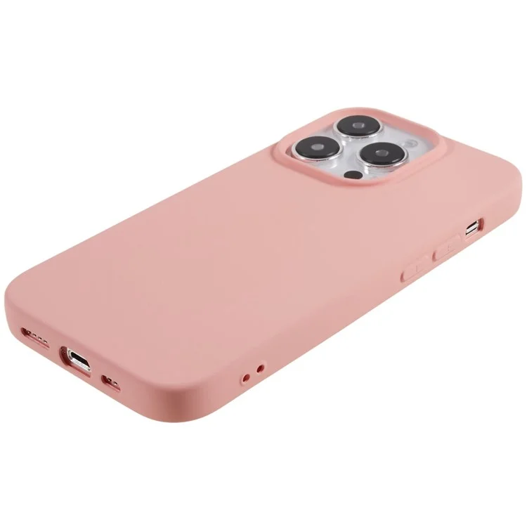 Capa de Telefone TPU para iPhone 14 Pro Max, Espessura de 2,0 mm, Capa Protetora Anti-Arranhões - Rosa