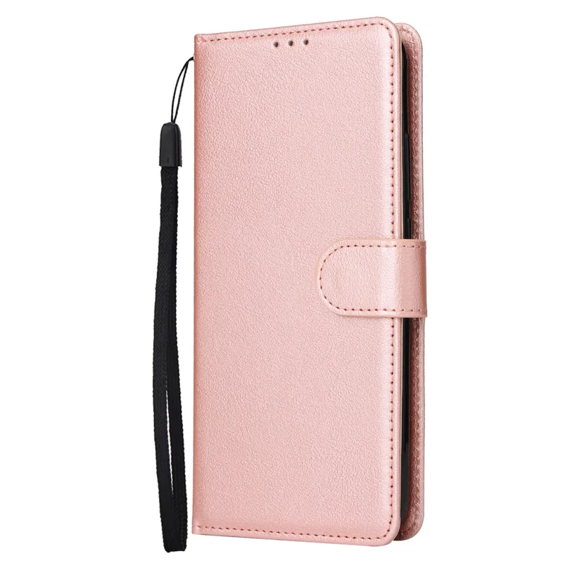 Phone Case For Infinix Note 40 Pro 4G / 5G / Note 40 Pro+ Wallet Stand View PU Leather Cover - Rose Gold