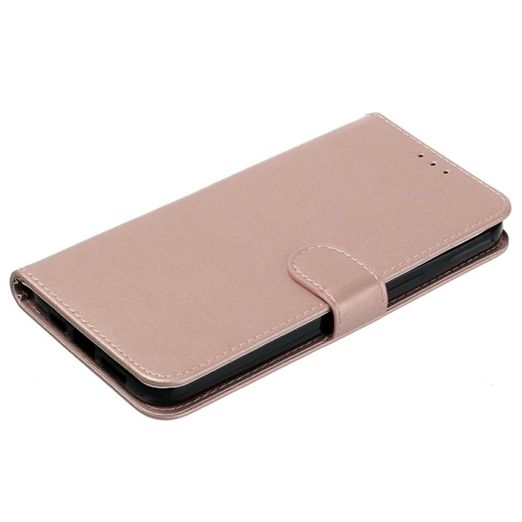 For Honor Magic7 Pro 5G Case PU Leather Flip Phone Cover Wallet Card Slot Holder - Rose Gold
