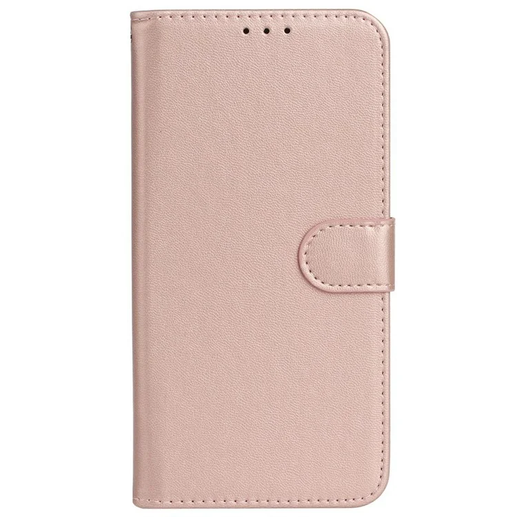 For Honor Magic7 Pro 5G Case PU Leather Flip Phone Cover Wallet Card Slot Holder - Rose Gold
