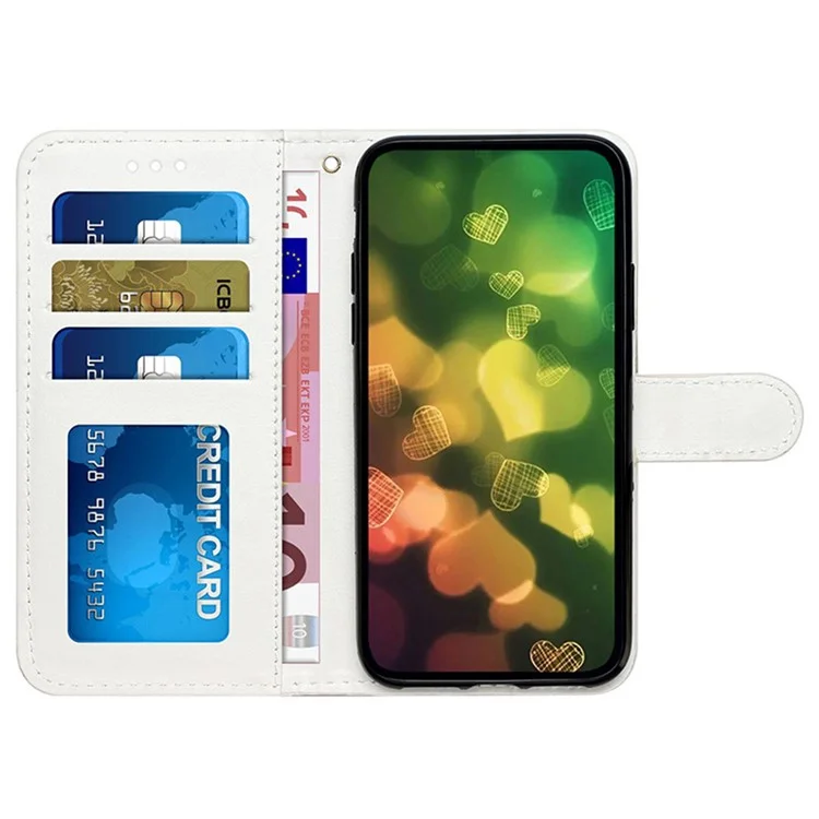 Capa Carteira para Honor X9c 5G / Magic7 Lite 5G / X60 Pro 5G com Design de Padrão Impresso em Couro - Borboletas