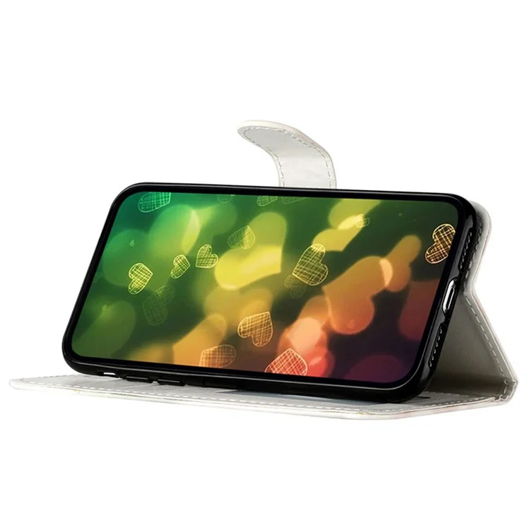 Capa Carteira para Honor X9c 5G / Magic7 Lite 5G / X60 Pro 5G com Design de Padrão Impresso em Couro - Borboletas
