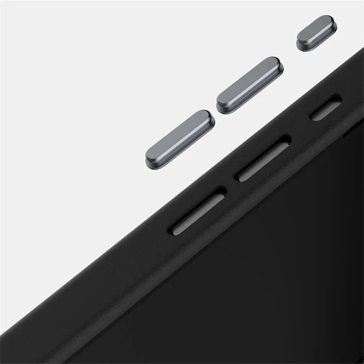 ABEEL For iPhone 16e Case Compatible with MagSafe Carbon Fiber Texture Back Cover - Black