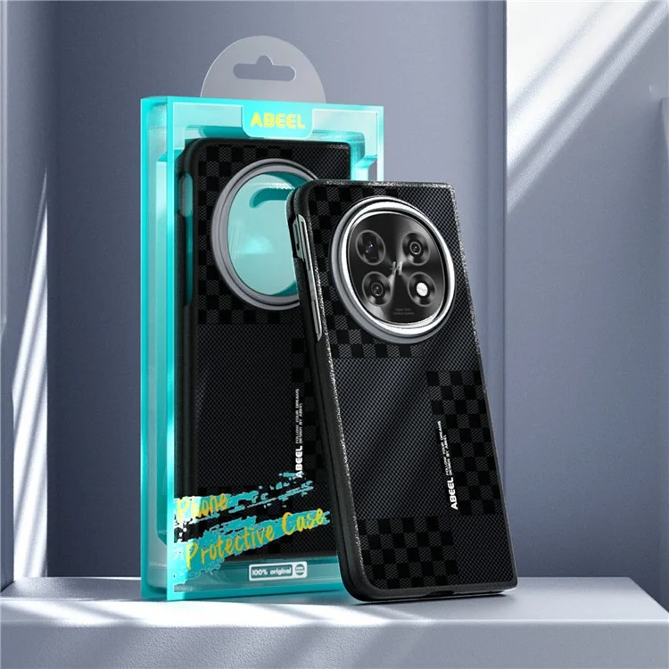 ABEEL For Oppo Find N5 5G Case Compatible with MagSafe PC TPU Aluminum Alloy PU Phone Back Cover