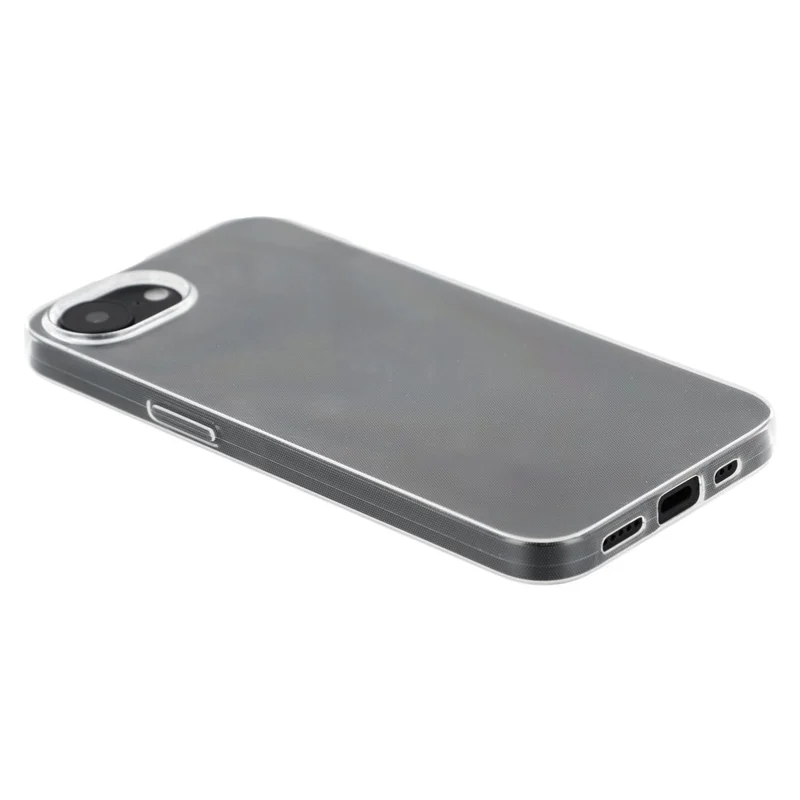 For iPhone 16e Case Slim Fit Transparent Soft TPU Phone Cover