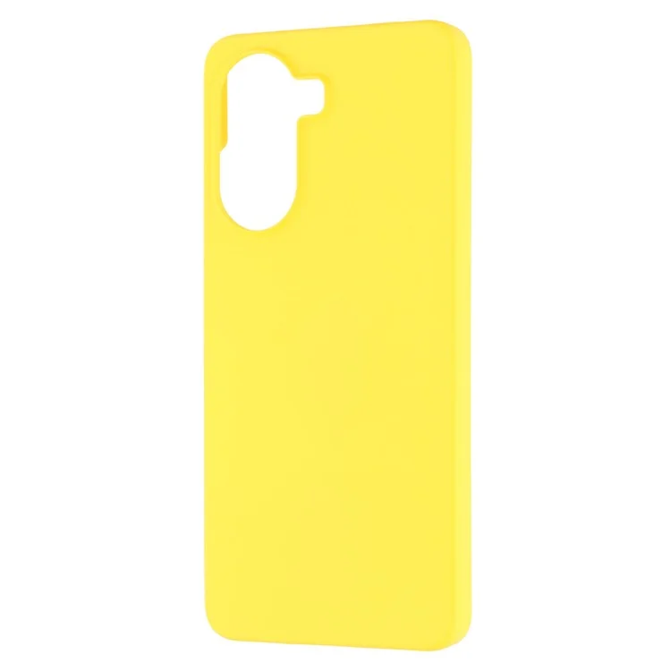 For Xiaomi Redmi Turbo 4 5G Case Hard PC Frosted Minimalist Phone Cover - Yellow