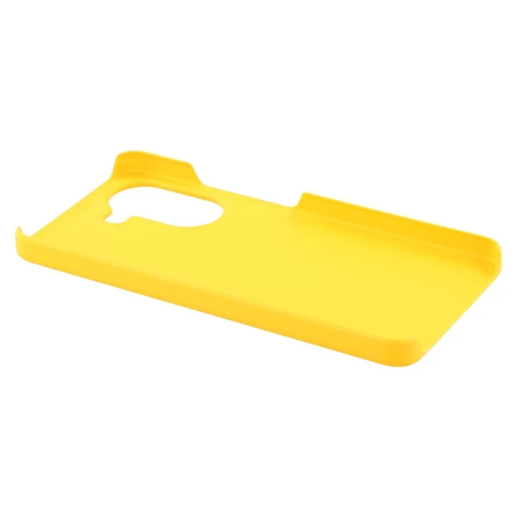For Xiaomi Redmi Turbo 4 5G Case Hard PC Frosted Minimalist Phone Cover - Yellow