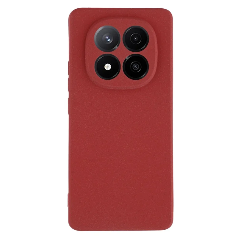 Matte Case for Xiaomi Redmi Note 14 Pro 5G / 14 Pro+ 5G TPU Non-Slip Protective Phone Cover - Wine Red