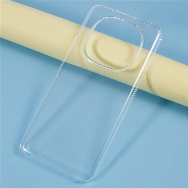 Funda para Xiaomi Redmi Note 14 Pro 4G de TPU con Marco Transparente y Parte Trasera de Acrílico, Incluye Película Protectora