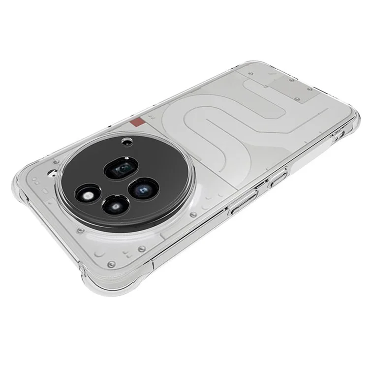 For Nothing Phone (3a) Pro TPU Phone Case Non Slip Transparent Mobile Phone Cover