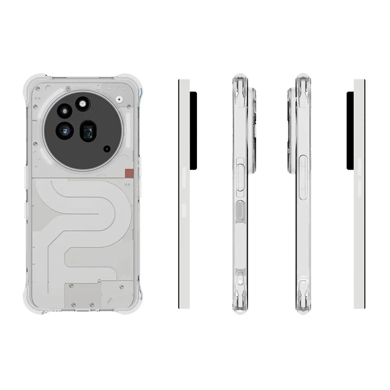 Bulk Purchasing For Nothing Phone (3a) Pro Case Non-Slip Shockproof TPU Clear Phone Cover