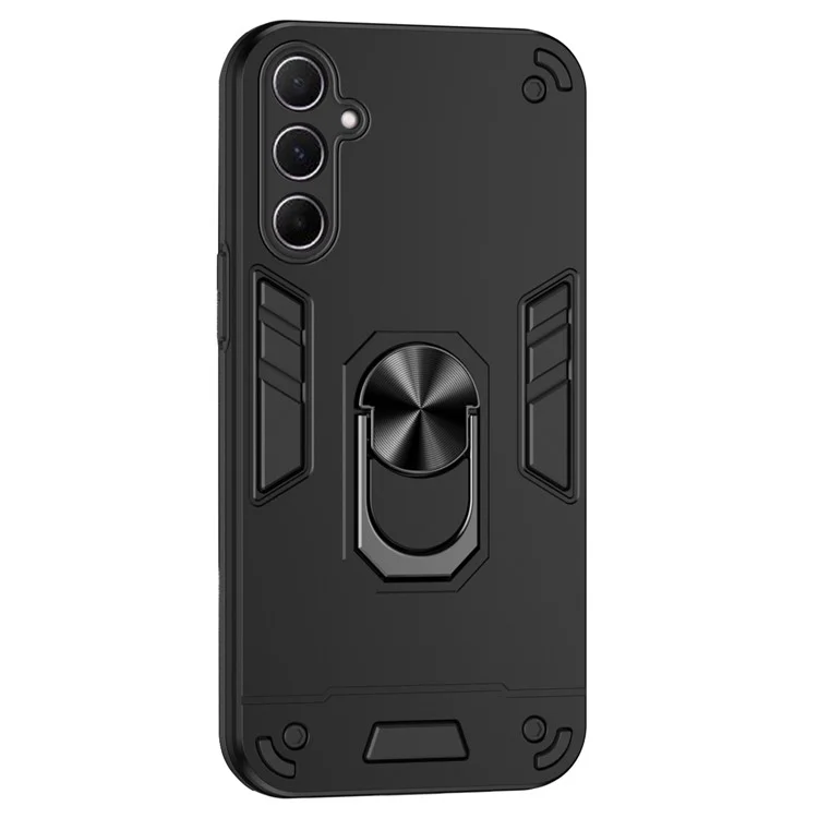 Capa para Samsung Galaxy A26 5G Proteção Resistente a Quedas com Suporte - Preto
