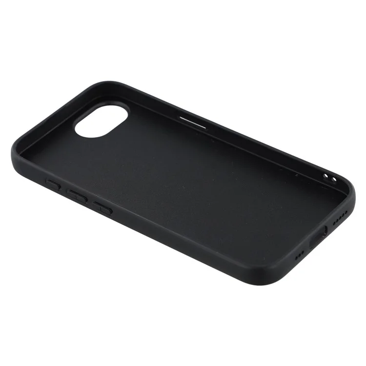 X-LEVEL For iPhone 16e Case Leather Coated PC TPU Phone Back Cover with Metal Kickstand - Grey