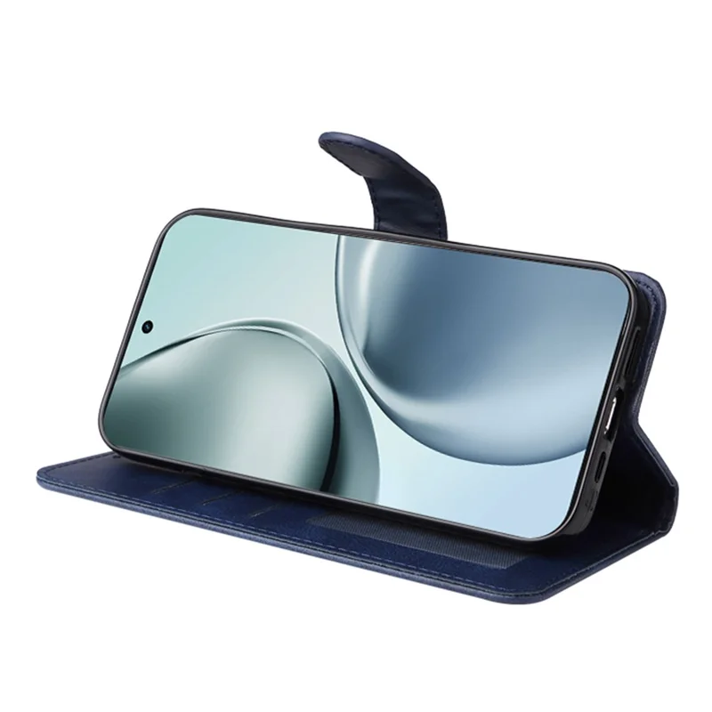 Voor Realme 14 Pro 5G hoesje portemonnee PU leer folio flip telefoonhoes - Blauw