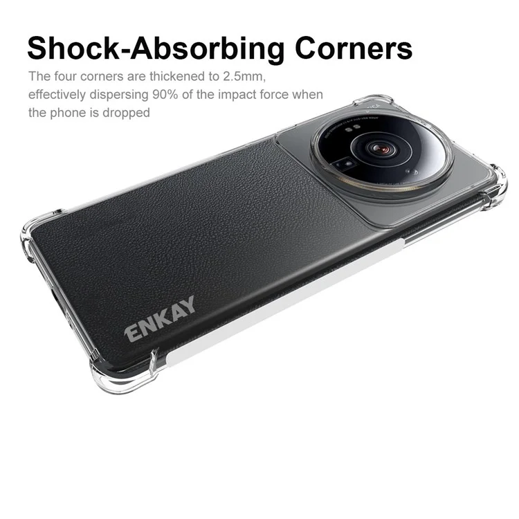 Enkay Hat Prince Для Xiaomi 12s Ultra 5g Гибкая Крышка TPU Против Скольжения