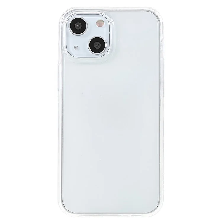 Detachable 2-in-1 Phone Case for iPhone 14, PET Screen Protector + TPU + Acrylic Full Protection Shockproof Cover