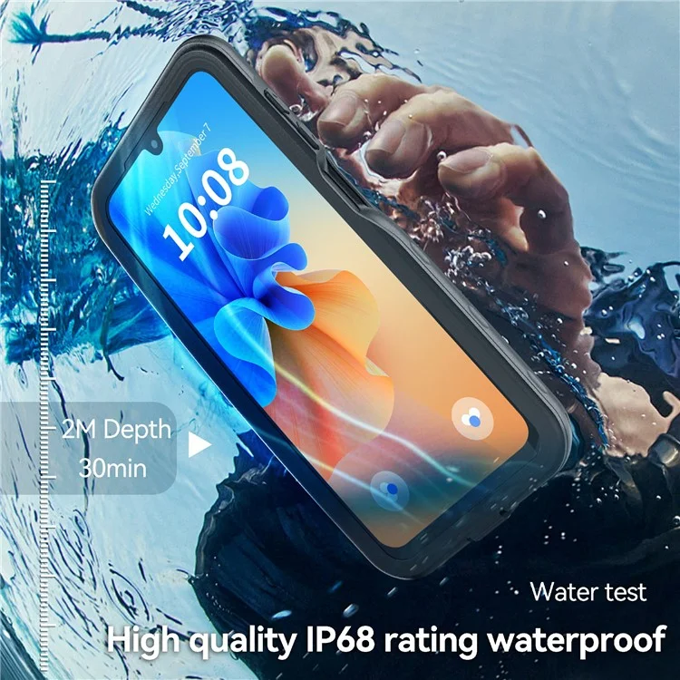 Чехол REDPEPPER A Series для Samsung Galaxy A26 5G, IP68, прозрачный, водонепроницаемый