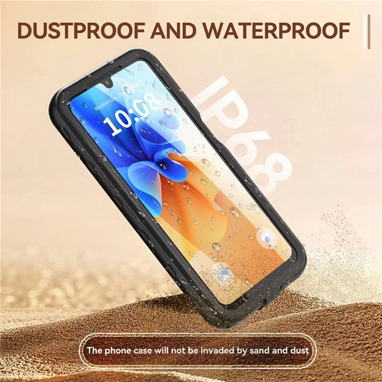 Чехол REDPEPPER A Series для Samsung Galaxy A26 5G, IP68, прозрачный, водонепроницаемый
