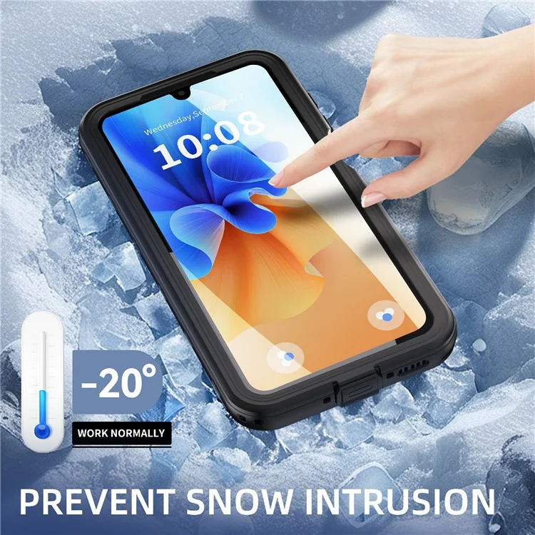 Чехол REDPEPPER A Series для Samsung Galaxy A26 5G, IP68, прозрачный, водонепроницаемый