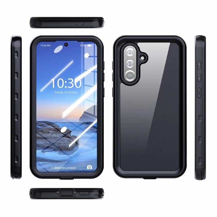 REDPEPPER Série A para Samsung Galaxy A36 5G Capa de telefone à prova d'água com parte traseira transparente IP68