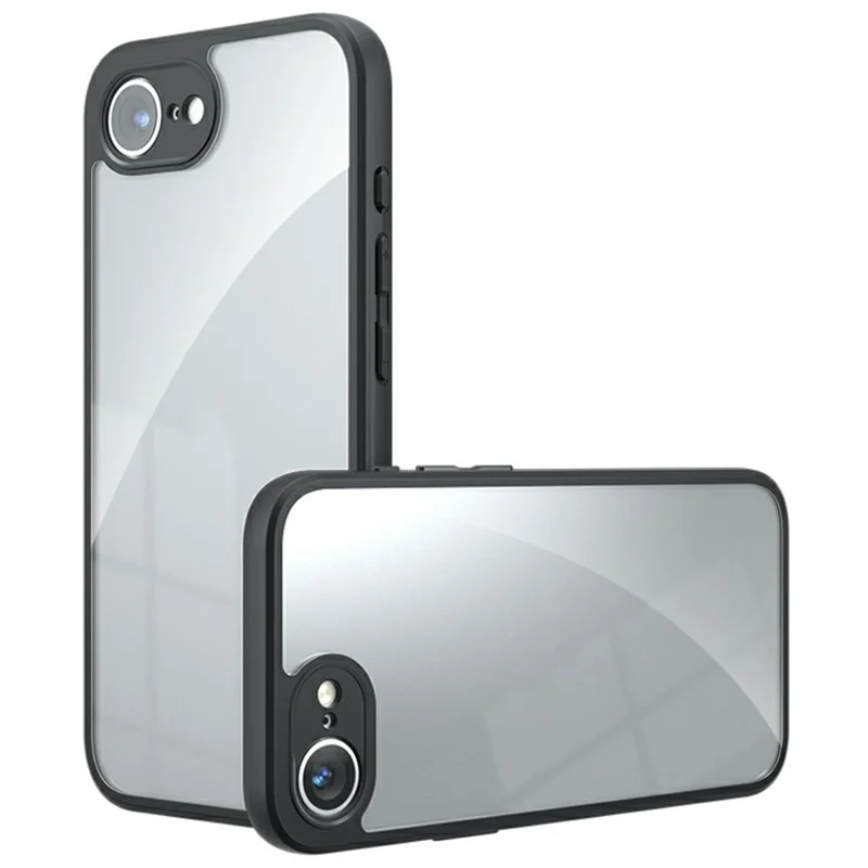 For iPhone 17e / 16e Case TPU+PC Shockproof Clear Phone Cover