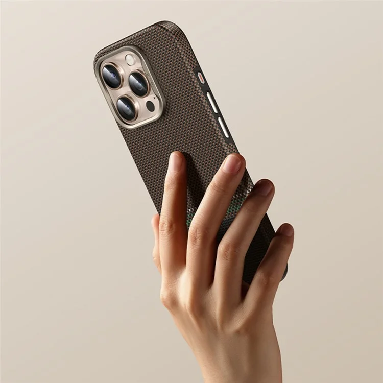 BENKS For iPhone 16 Pro Max Case Compatible with Magsafe Kevlar Aramid Fiber Magnetic Phone Cover