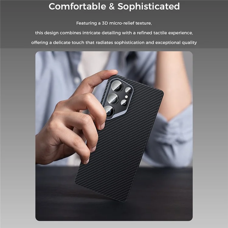 BENKS For Samsung Galaxy S25 Ultra Magnetic Case 600D Kevlar Aramid Fiber Phone Cover