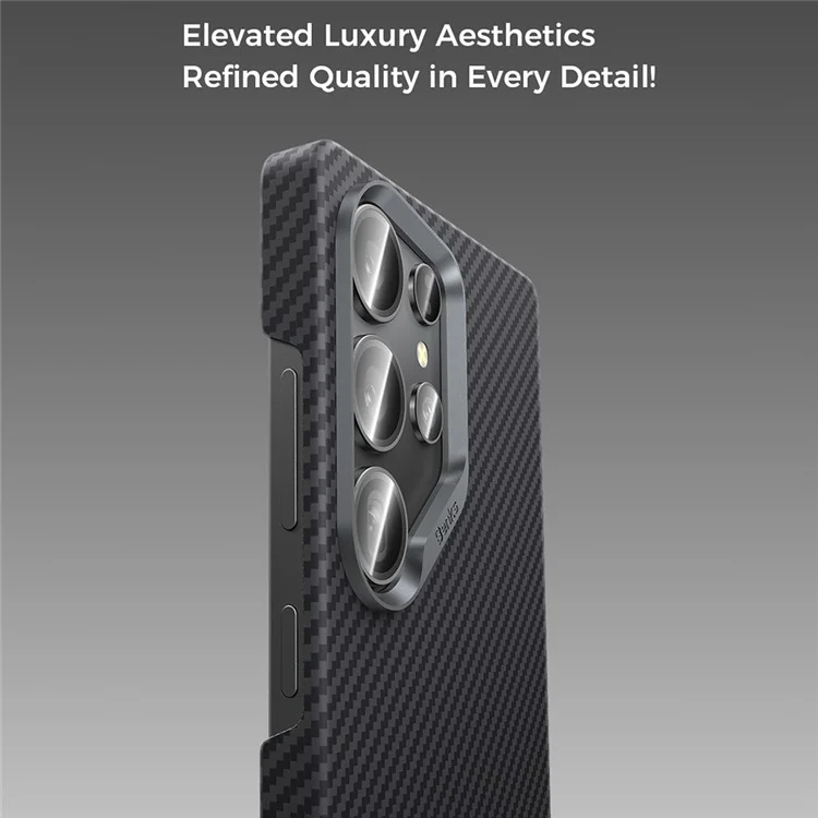 BENKS For Samsung Galaxy S25 Ultra Magnetic Case 600D Kevlar Aramid Fiber Phone Cover