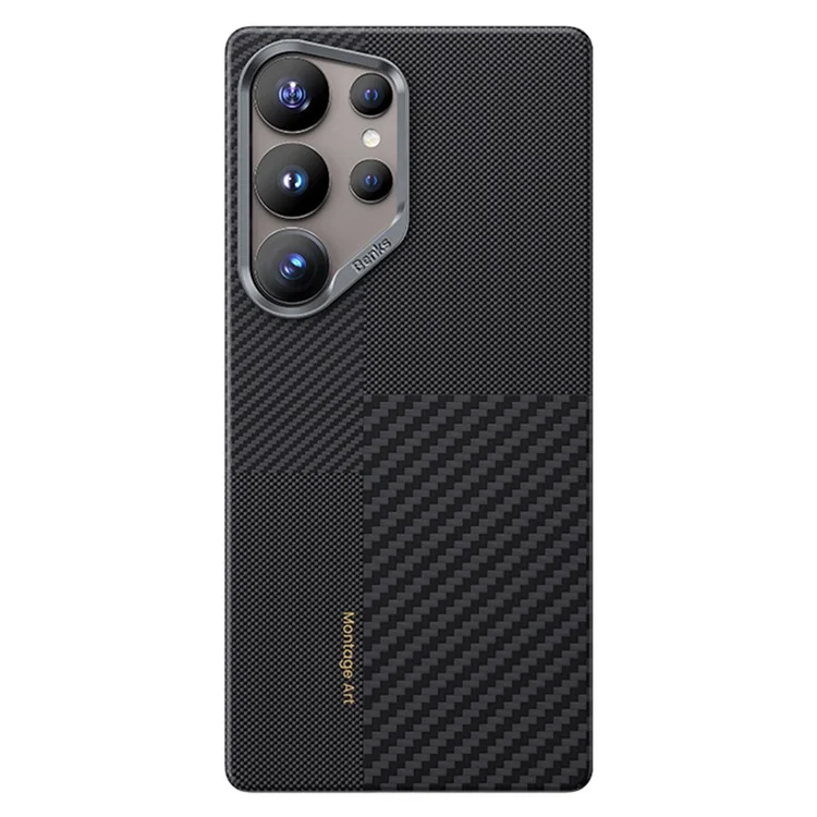 BENKS For Samsung Galaxy S25 Ultra Magnetic Case Kevlar Aramid Fiber Montage Phone Cover