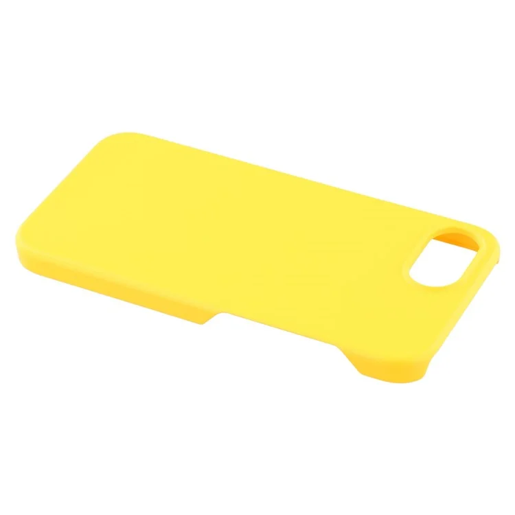 iPhone 16e Hülle Hart PC Stoßfest Gefrostetes Minimalistisches Handycover - Gelb