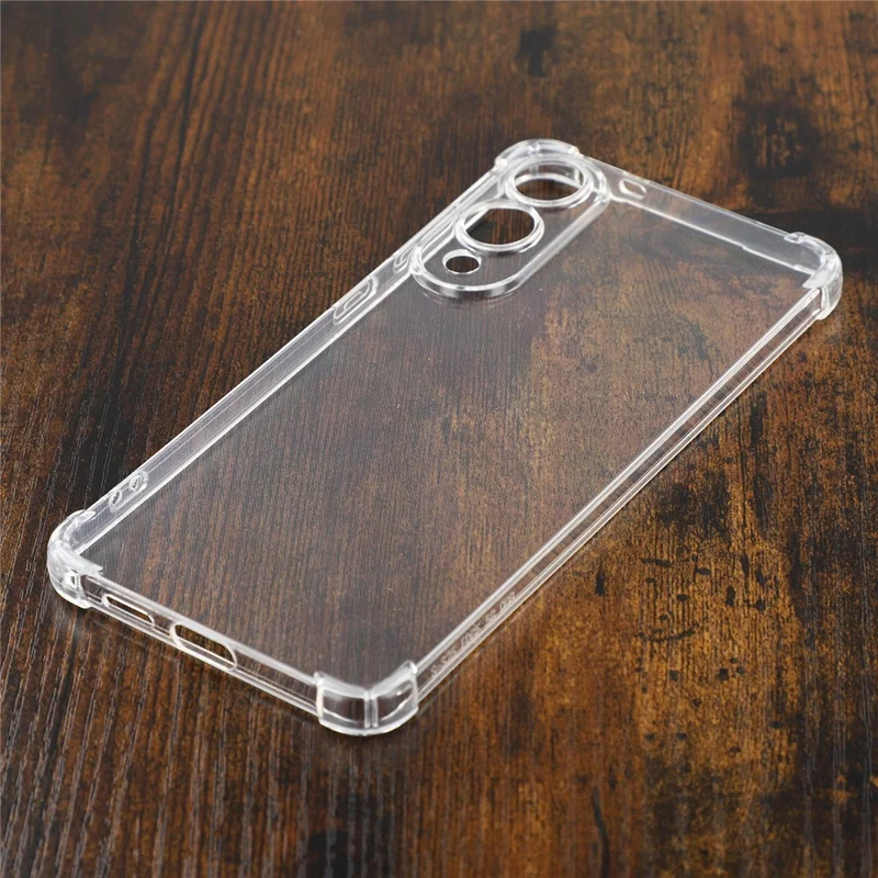 For Samsung Galaxy S25 Edge Phone Case Reinforced Four Corner Anti-Drop Clear TPU Cover
