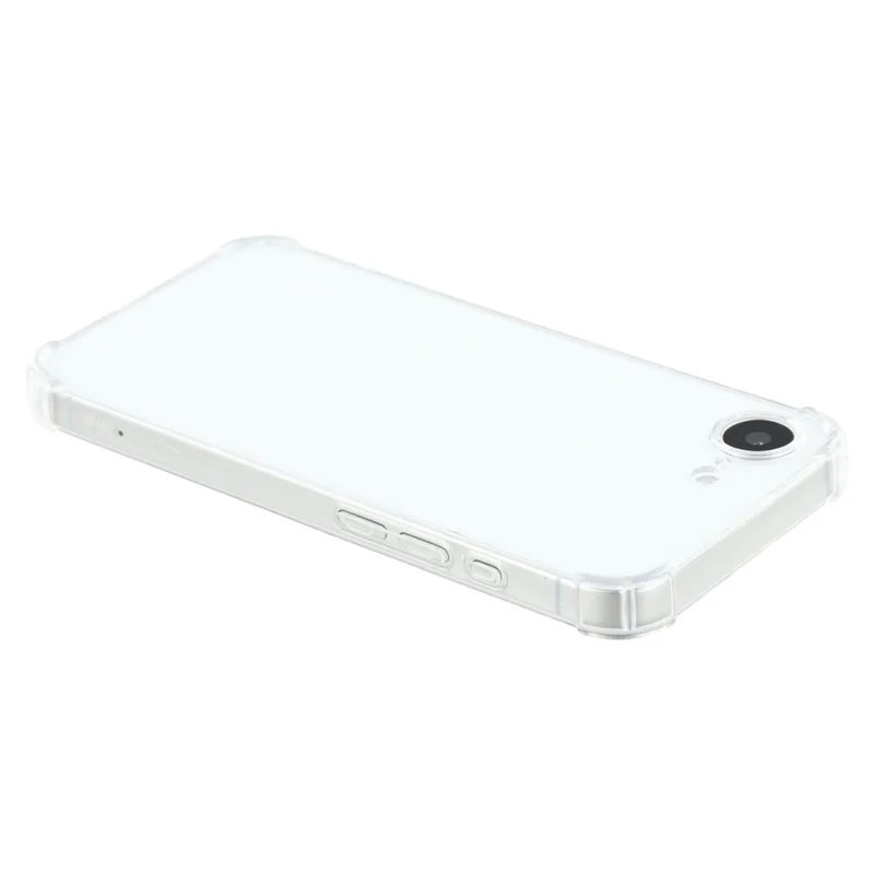 For iPhone 16e telefonbeskyttelse med forstærket firkantet faldsikring klar TPU-cover