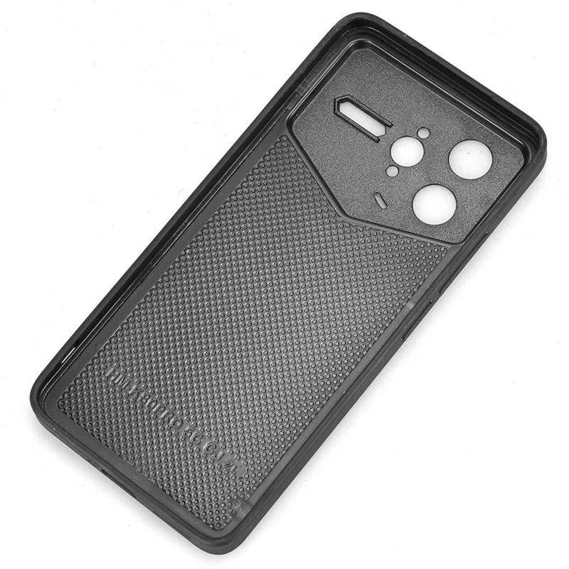 For Xiaomi Redmi K80 Pro Champion Edition Case Cowhide Texture Leather + TPU + PC Phone Cover Stitching Line - Black