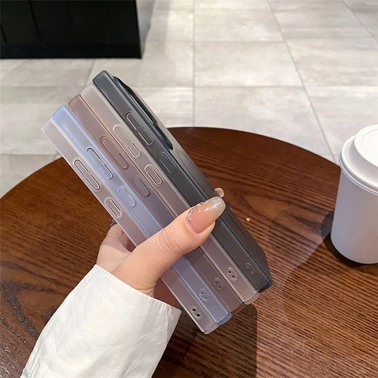 Für Samsung Galaxy A06 Magnetische Hülle, kompatibel mit MagSafe, Mattiertes PC-Telefon-Cover - Wüstengold