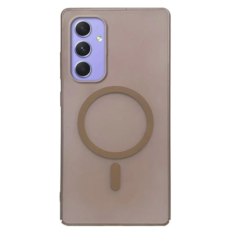 Cover per Samsung Galaxy A55 5G Custodia Magnetica Compatibile con MagSafe, in PC Opaco - Oro Desert