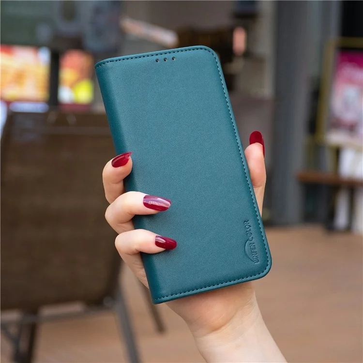 BINFEN COLOR BF31 per Honor X8c 4G Cover in Pelle PU Flip Folio Portafoglio Custodia per Telefono - Verde