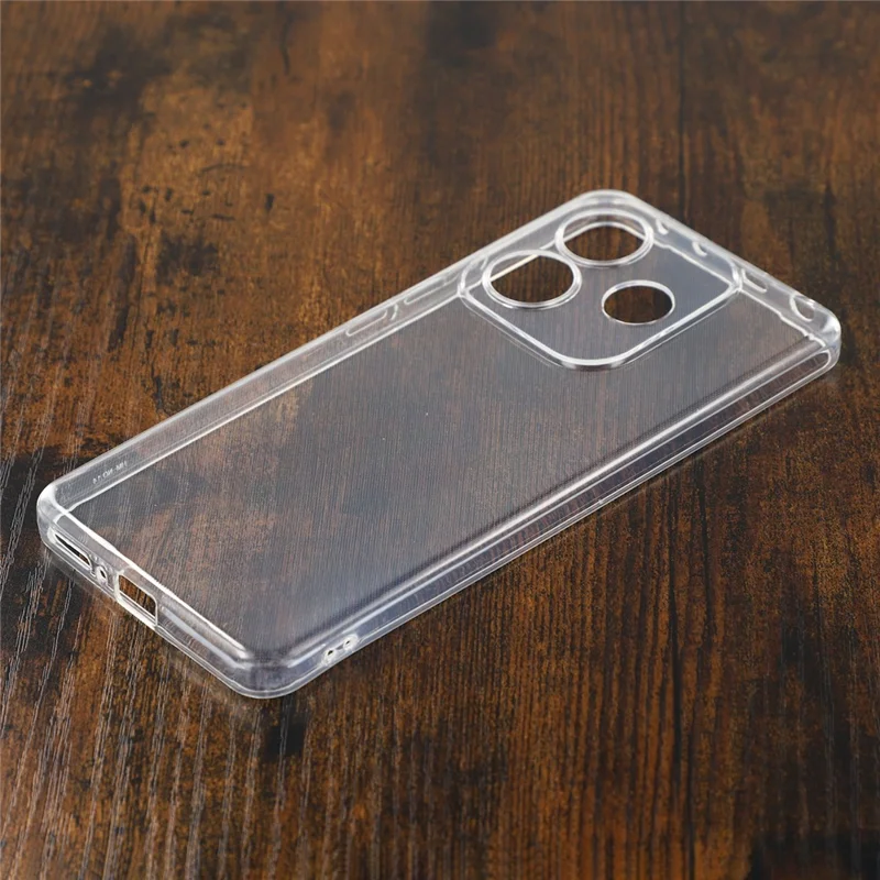 UNITHIN For Xiaomi Redmi Note 14 5G Case Ultra Thin 0.7mm Clear TPU Anti Drop Phone Cover Precise Cutouts