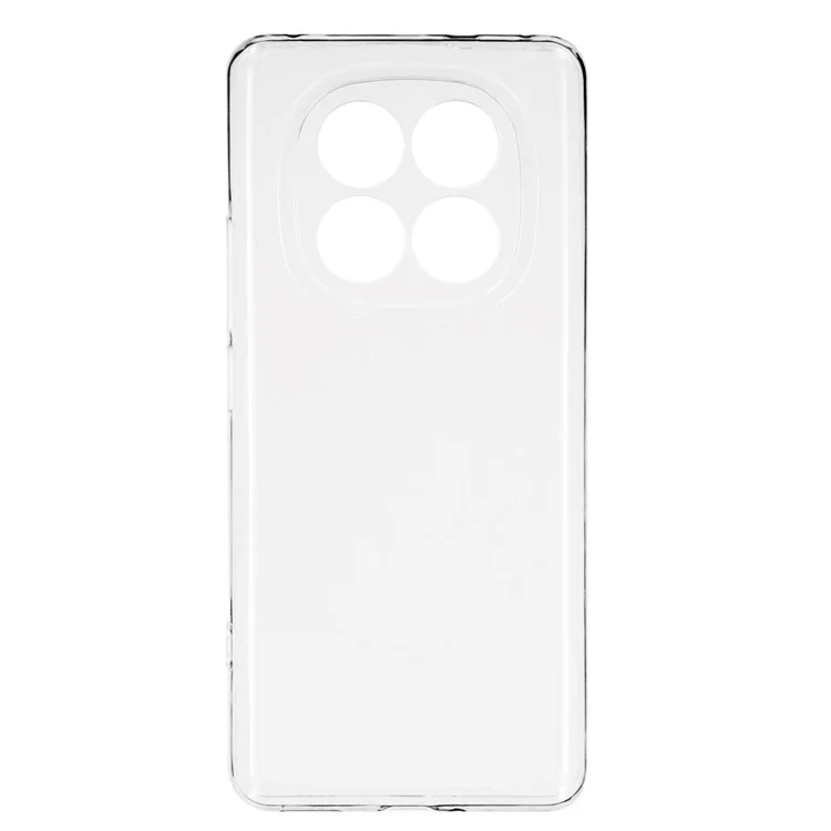 UNITHIN For Xiaomi Redmi Note 14 Pro 4G Case Ultra Thin 0.7mm Clear TPU Anti Drop Phone Cover Precise Cutouts