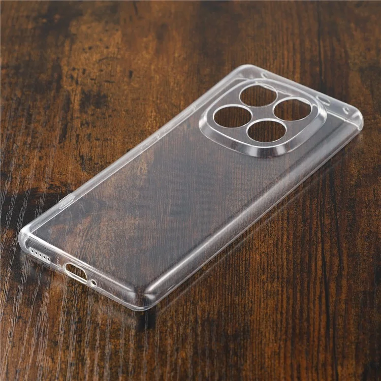 UNITHIN For Xiaomi Redmi Note 14 Pro 4G Case Ultra Thin 0.7mm Clear TPU Anti Drop Phone Cover Precise Cutouts