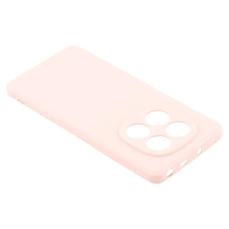 For Xiaomi Redmi Note 14 Pro 4G Case Precise Cutouts Straight Edge TPU Shockproof Phone Cover - Pink