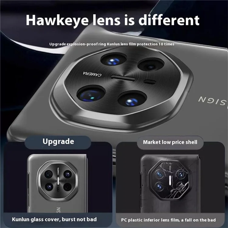 For Huawei Mate X6 Phone Case Ultra Thin Frosted Hard PC Protective Cover - Grey
