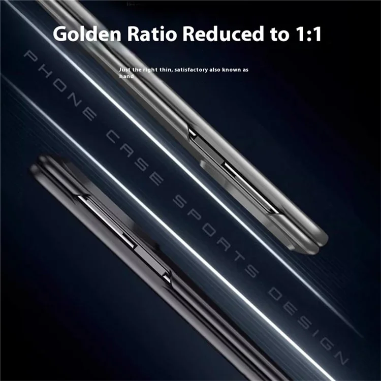 For Huawei Mate X6 Phone Case Ultra Thin Frosted Hard PC Protective Cover - Grey