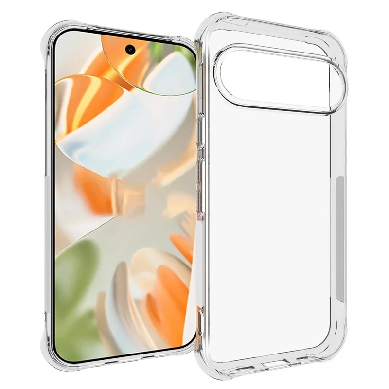 For Google Pixel 10 / 10 Pro Case Crystal Clear TPU Phone Cover with Reinforced Corner
