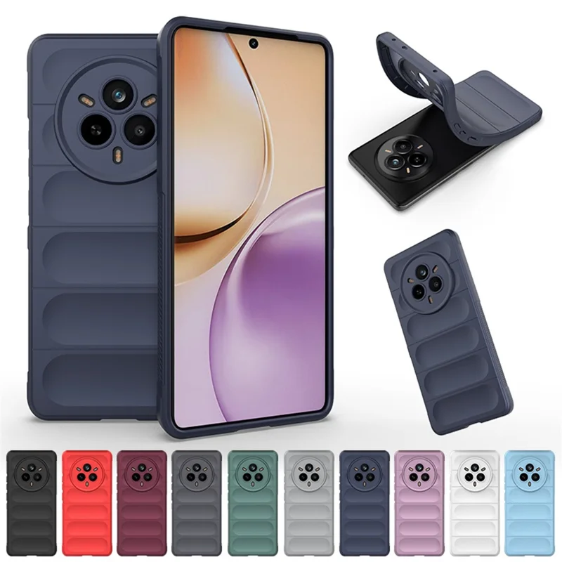 TPU-hoesje voor Realme 14 Pro 5G, anti-val, zacht, robuust telefoonhoesje van TPU - Zwart