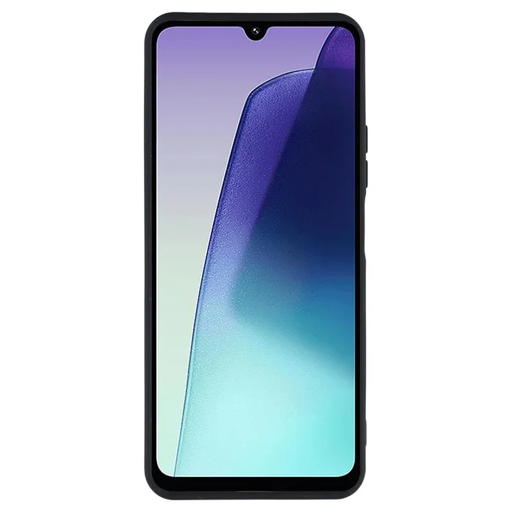 Cover posteriore trasparente in TPU + Acrilico per Xiaomi Redmi 14C 4G / 14R 5G / A3 Pro 4G / Poco C75 4G - Nero