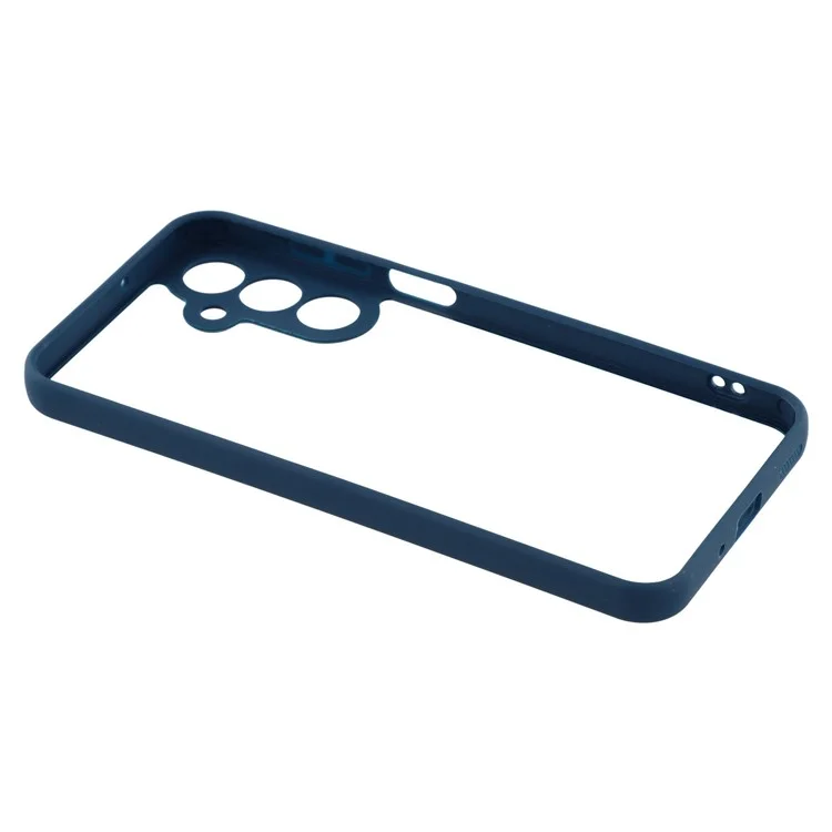 For Samsung Galaxy A16 4G / 5G Phone Case TPU + Acrylic Clear Back Cover - Sapphire