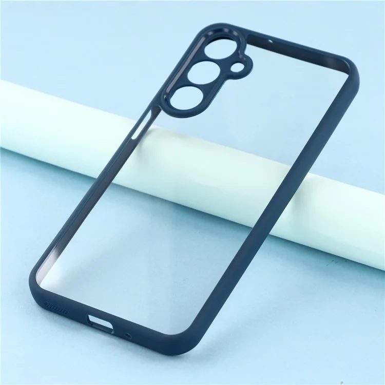 For Samsung Galaxy A16 4G / 5G Phone Case TPU + Acrylic Clear Back Cover - Sapphire