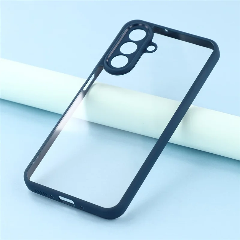 For Samsung Galaxy A36 5G Phone Case TPU + Acrylic Clear Back Cover - Sapphire
